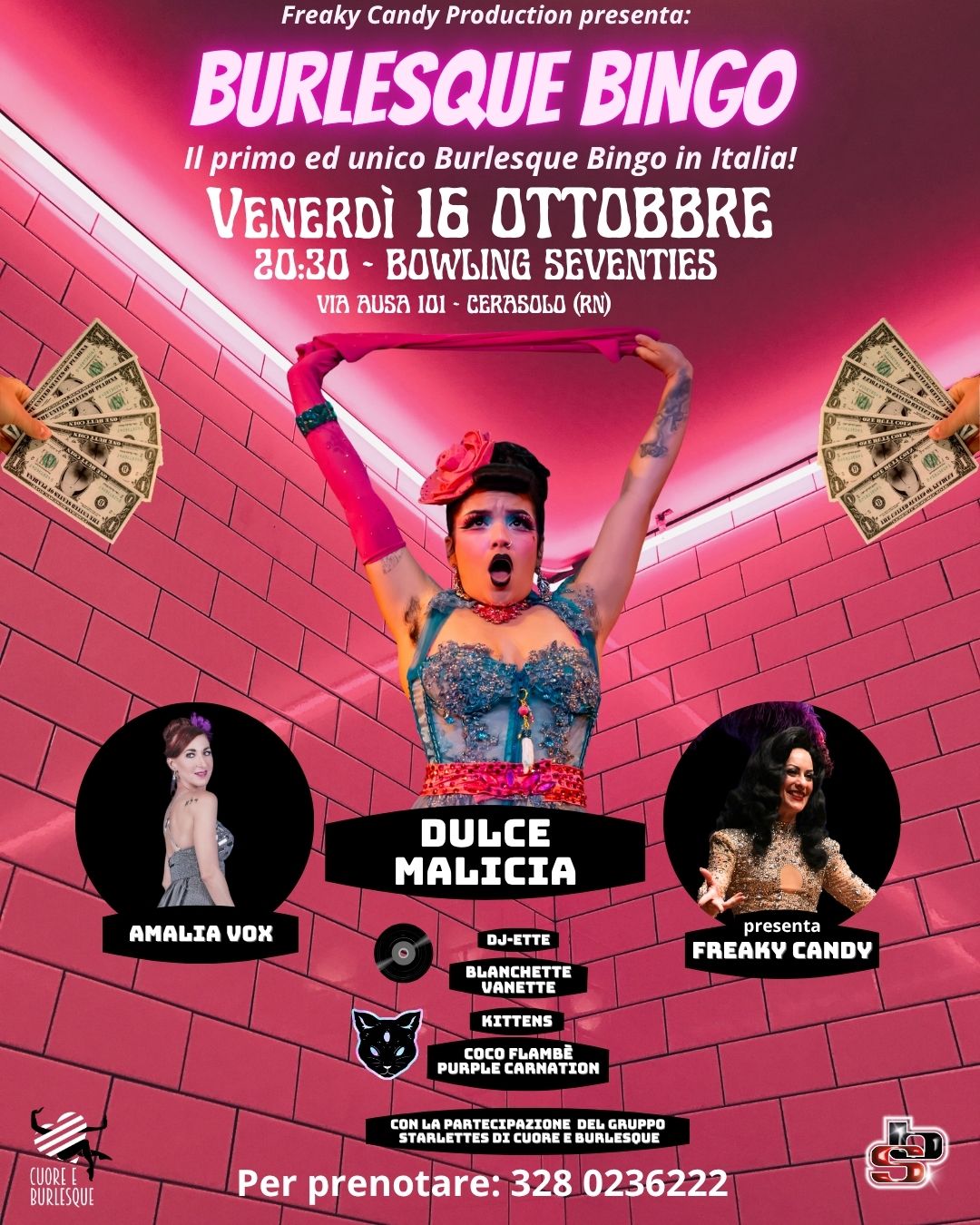 Burlesque Bingo con Dulce Malicia
